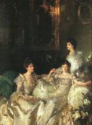 John Singer Sargent The Wyndham Sisters oil on canvas